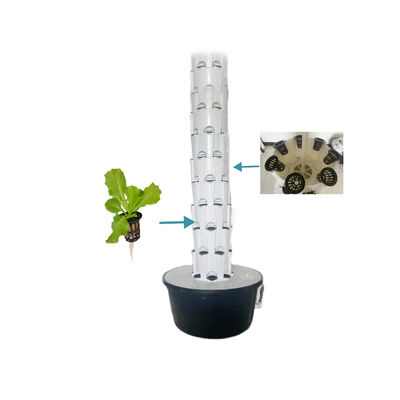 Système de culture hydroponique Tour pour les légumes Fraises Balcon Cultivation sans sol