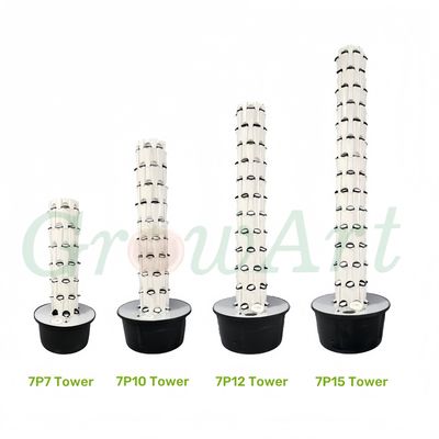 Tour aéroponique 49 pots ferme verticale jardin intérieur système de culture hydroponique