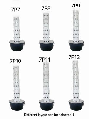 Tournes aéroponiques Système hydroponique vertical Balcon Cultivation végétale sans sol