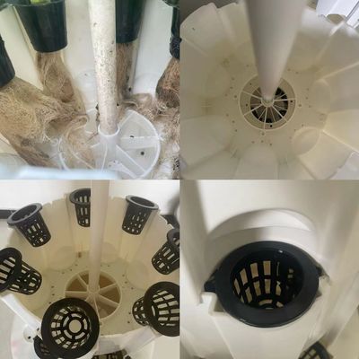 Tournes aéroponiques Système hydroponique vertical Balcon Cultivation végétale sans sol