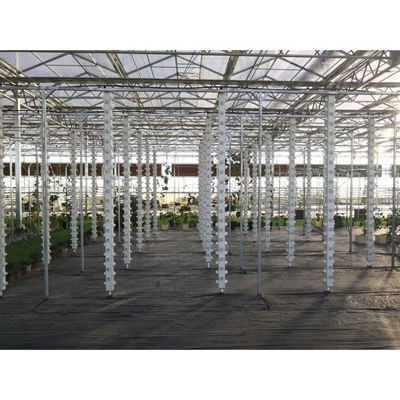 Colonne de brouillard d'eau Cultivation Stand vertical Tour de fleurs en plastique Planteur pots