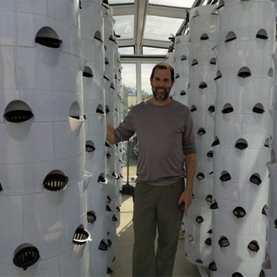 Serre hydroponique plante de jardin intérieur extérieur tour verticale en plastique système de culture tour pot