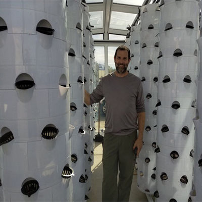 Tour hydroponique NFT verticale pour le système de culture en serre
