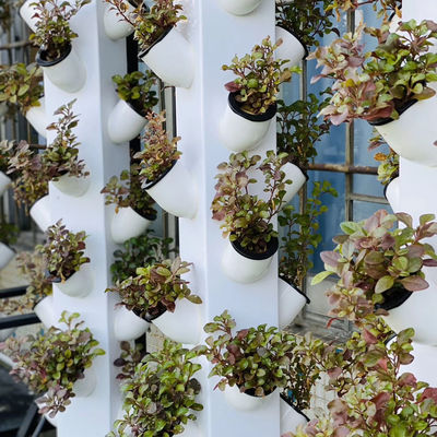 2023 Vente à chaud de pot en plastique jardin hydroponique vertical mur artificiel pot verticale jardin 112+ Plantes hydroponique verticale