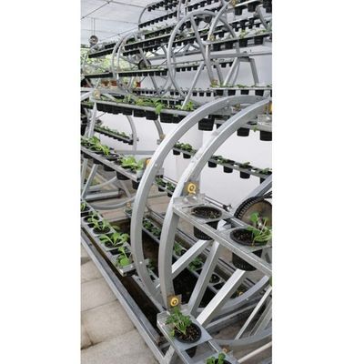 Systèmes de culture hydroponique en rotation Aquaponique pour la culture des légumes
