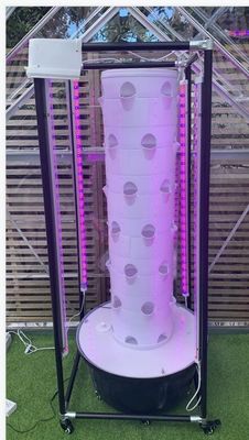 Système hydroponique Tour aéroponiqueJardin hydroponique rotatif Pour les légumes à feuilles